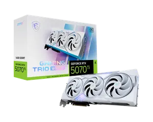 GeForce RTX 5070 Ti 16G GAMING TRIO OC WHITE